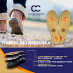 Copper Comfort Plantillas con Cobre
