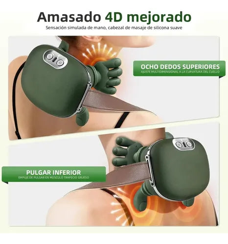Masajeador De PRO Cuello Con Manos